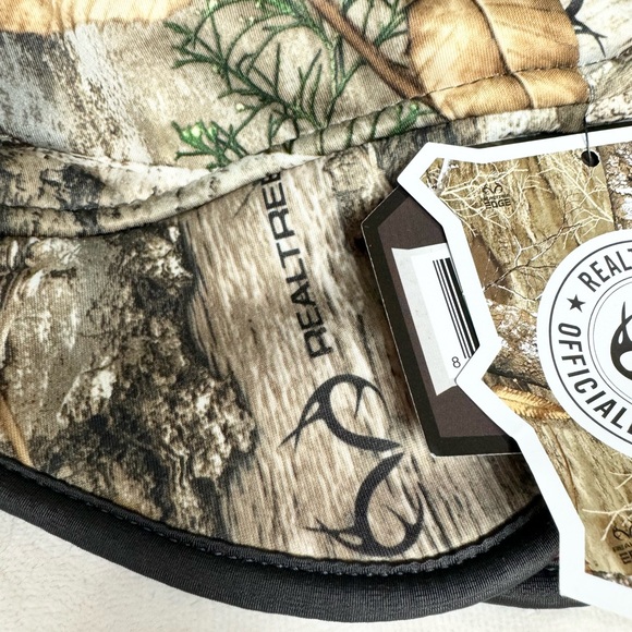 Huntworth Realtree Xtra Camo Men's Reversible Blaze Fleece Beanie Cap OS NWT - Picture 5 of 9